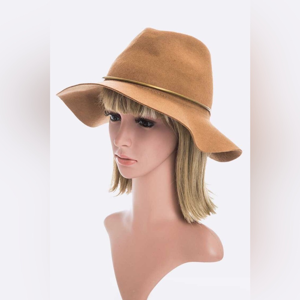 Wool Felt Floppy Hat